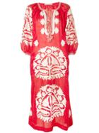 Vita Kin Shalimar Midi Dress - Red