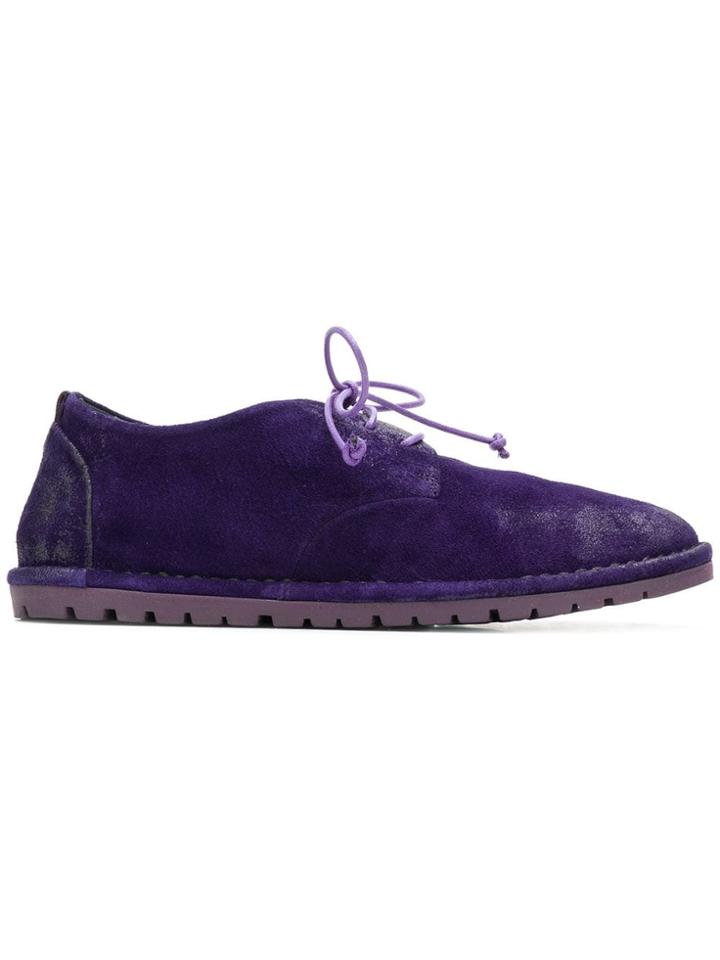 Marsèll Suede Lace-up Shoes - Pink & Purple
