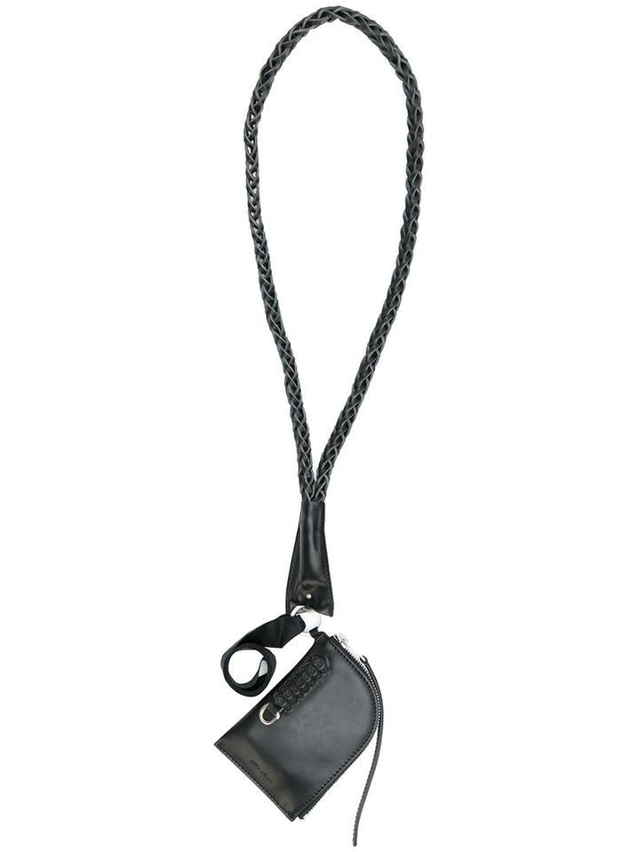Rick Owens - Zipped Miniature Bag - Men - Calf Leather/lamb Skin - One Size, Black, Calf Leather/lamb Skin