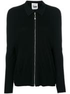 Twin-set Zip-up Cardigan - Black