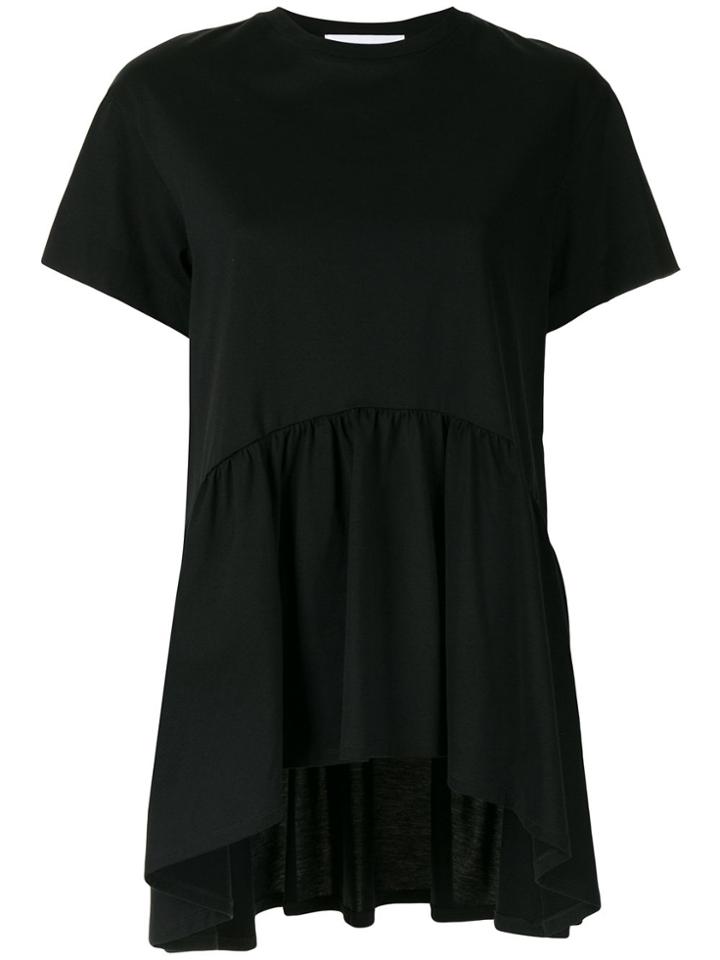 Le Ciel Bleu Jersey Volume Tunic - Black