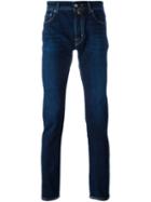 Jacob Cohen Slim Fit Regular Length Jeans, Men's, Size: 33, Blue, Cotton/spandex/elastane