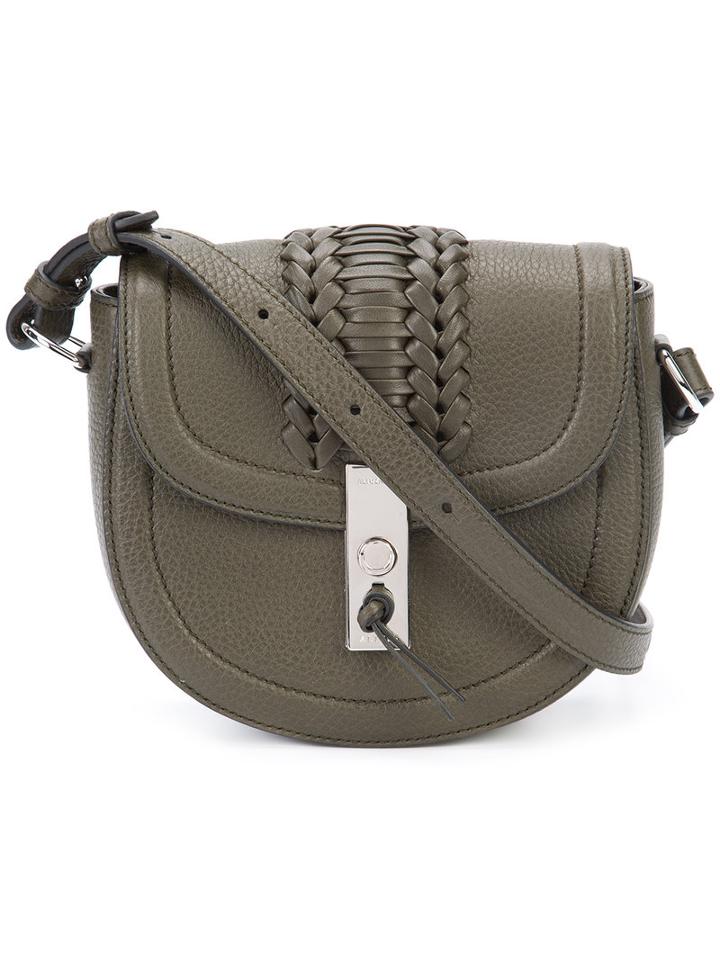 Altuzarra - Woven Cross Body Bag - Women - Leather - One Size, Green, Leather