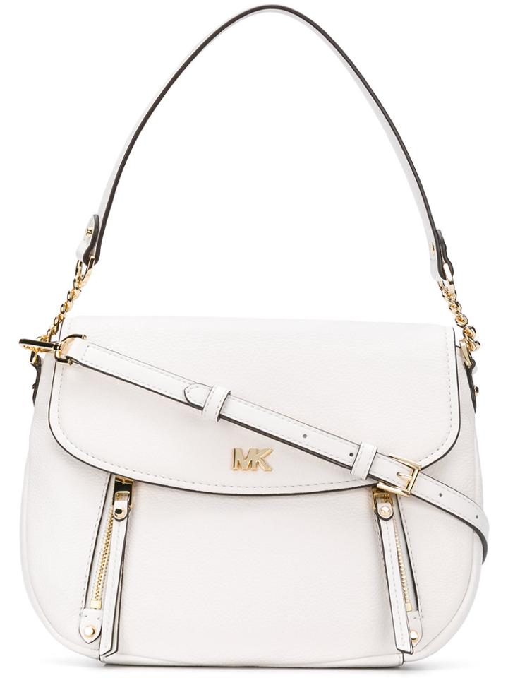 Michael Michael Kors Evie Shoulder Bag - White