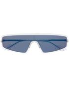 Dior Eyewear Clear Frame Rectangular Sunglasses - 900/c8 Crystal