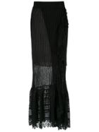 Cecilia Prado Knitted Maxi Skirt - Black