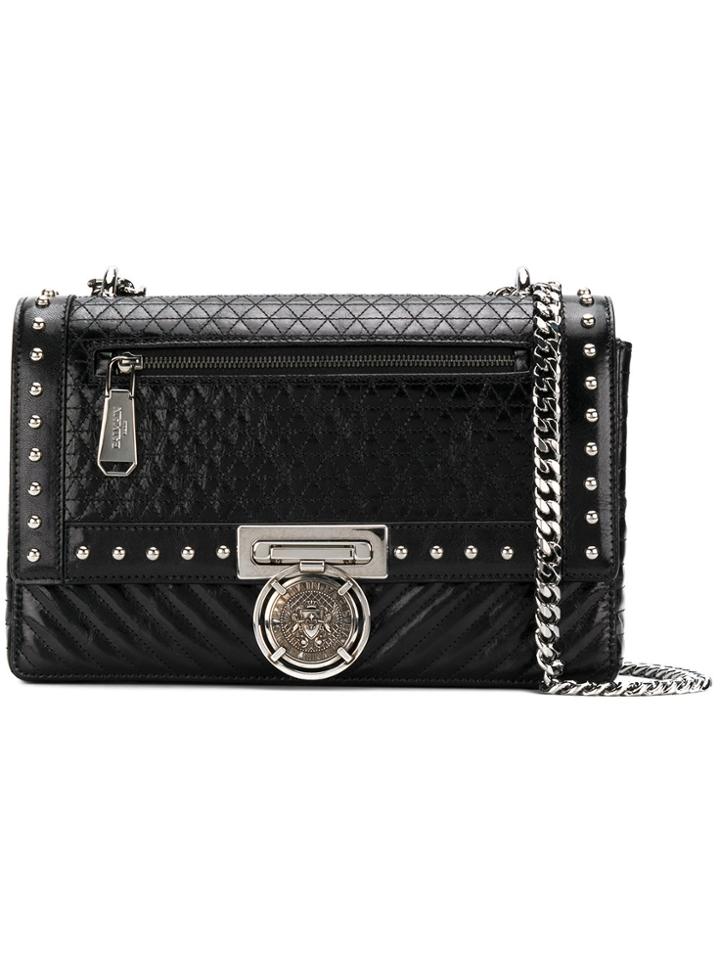 Balmain B Box Biker Bag - Black