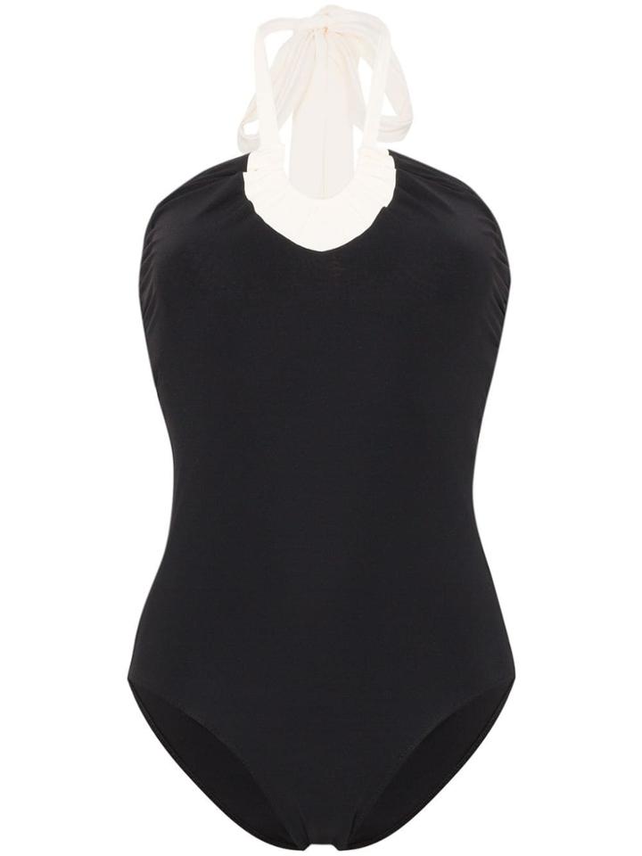 Araks Vika Halterneck Swimsuit - Black