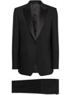 Burberry English Fit Mohair Wool Tuxedo - Black
