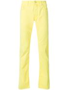 Jacob Cohen Straight Leg Jeans - Yellow & Orange
