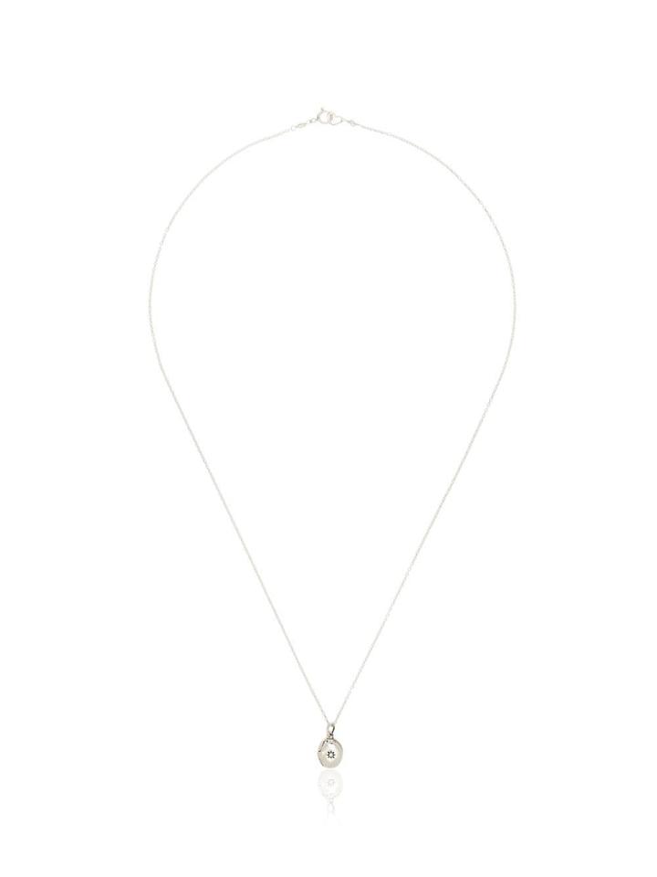 Sasha Samuel Meg Mini Locket Necklace - Metallic
