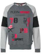 Plein Sport - Printed Sweatshirt - Men - Cotton/polyester - M, Grey, Cotton/polyester