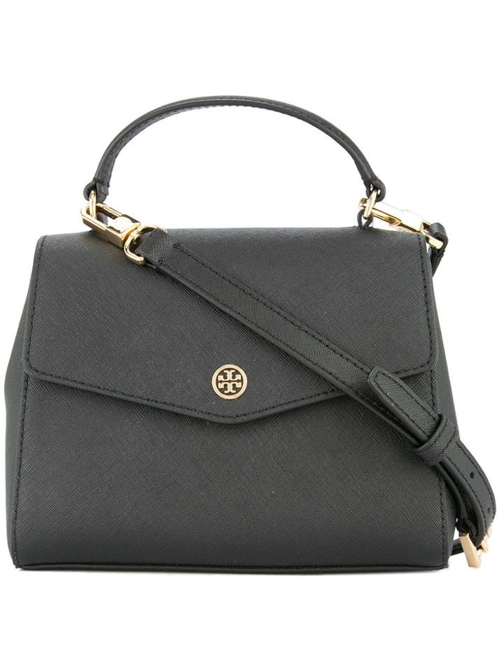 Tory Burch Top Handle Satchel Bag - Black