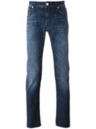 Jacob Cohen Straight-leg Jeans, Men's, Size: 32, Blue, Cotton/spandex/elastane