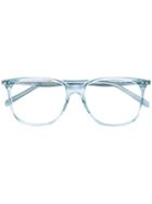 Céline Eyewear Square Frame Glasses - Blue