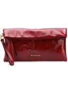 L'autre Chose Foldover Clutch Bag - Red