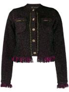 Versace Tweed Jacket - Black