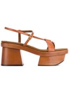 Stella Mccartney Atlea Platform Sandals - Brown