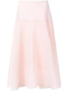 Ginger & Smart 'salt Lakes' Skirt, Women's, Size: 8, Pink/purple, Cotton/polyester
