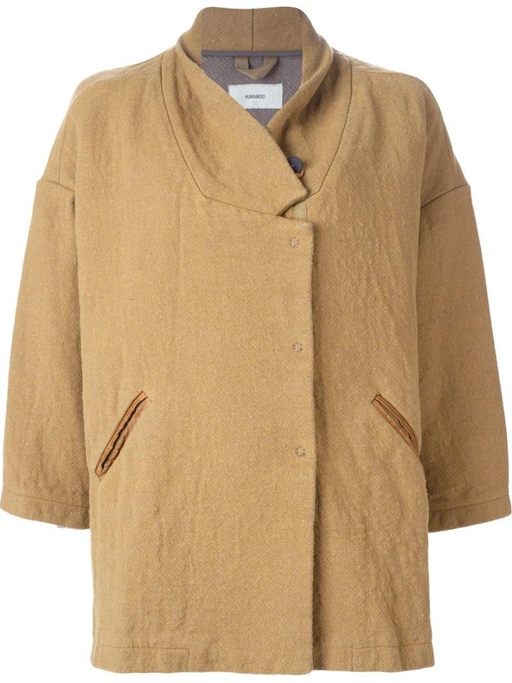 Humanoid Cherokee A02 Coat, Women's, Size: S, Brown, Cotton/acrylic/polyester