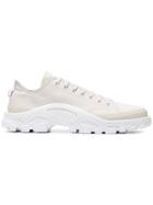 Adidas By Raf Simons White Detroit Runner Sneakers