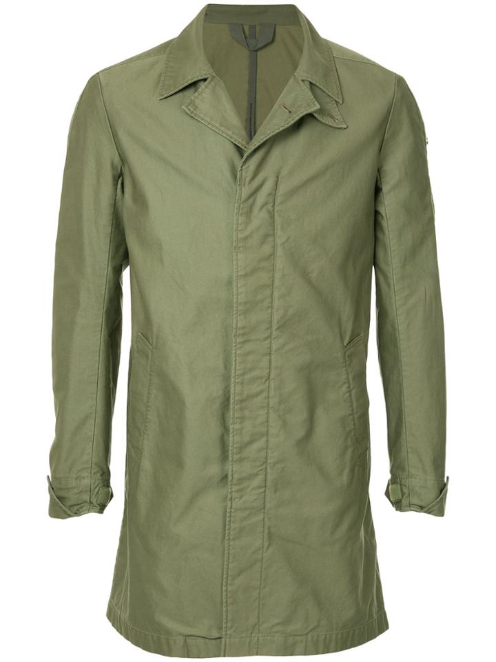 Kazuyuki Kumagai Single Breasted Coat - Green