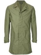 Kazuyuki Kumagai Single Breasted Coat - Green