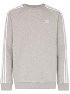 Adidas Classic 3-stripes Sweatshirt - Grey
