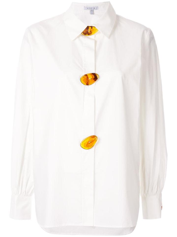Atoir Moving To New York Shirt - White