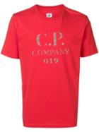 Cp Company Logo T-shirt - Red