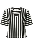 Ck Calvin Klein Basque Stripe T-shirt - Black
