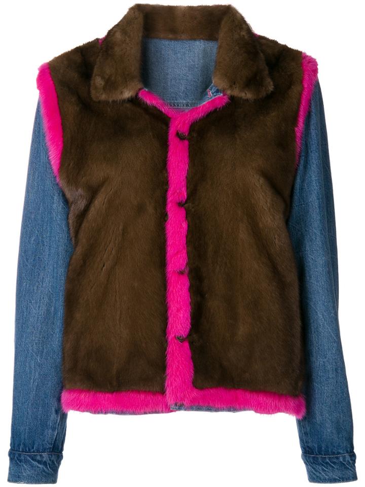 Simonetta Ravizza Jeans Jacket - Brown
