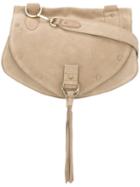 See By Chloé Medium 'collins' Crossbody Bag, Women's, Nude/neutrals, Suede