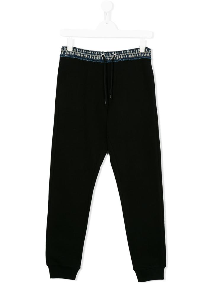 Diesel Kids Pachox Track Pants, Boy's, Size: 14 Yrs, Black