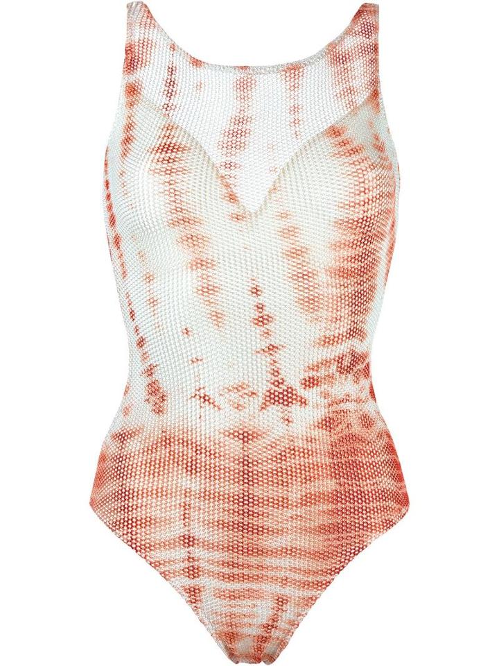 Cecilia Prado Crochet Swimsuit, Women's, Size: G, Blue, Acrylic/polyester/viscose