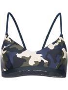 The Upside Camouflage Print Sports Bra - Multicolour