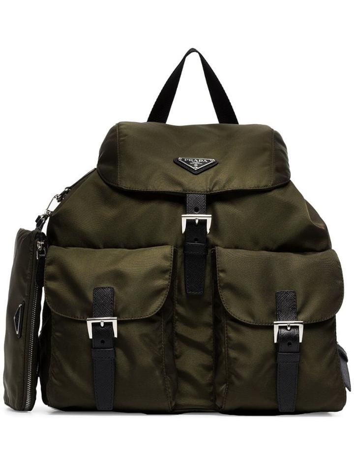 Prada Vela Backpack - Green
