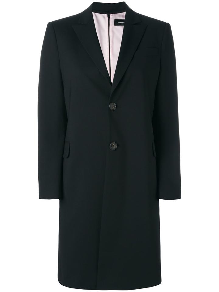 Dsquared2 Dress And Blazer Suit, Women's, Size: 40, Black, Polyester/spandex/elastane/virgin Wool