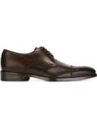 Canali Derby Shoes, Men's, Size: 44, Brown, Leather