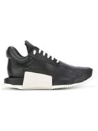 Adidas By Rick Owens Concealed Platform Sneakers - Black