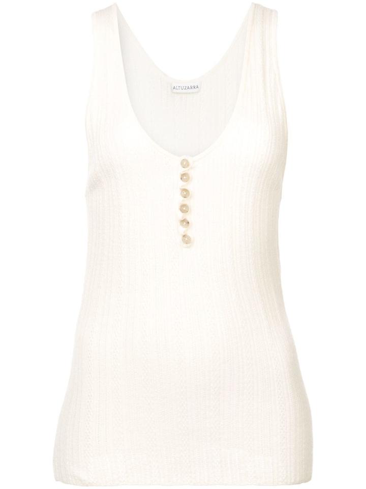 Altuzarra 'mirto' Knit Top - Brown