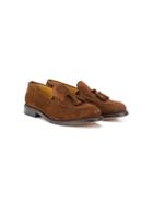 Gallucci Kids Tassel Detail Loafers - Brown