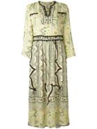 Etro - Paisley Kaftan Dress - Women - Viscose - 44, Nude/neutrals, Viscose