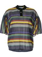 Kolor Striped Polo Shirt - Multicolour