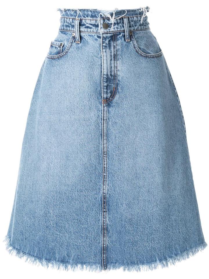 Nobody Denim Vita Denim Midi Skirt - Blue