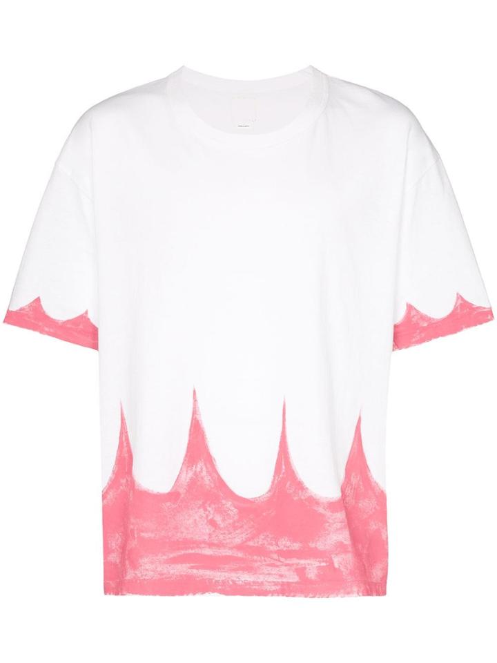 Visvim Flamma Print T-shirt - White
