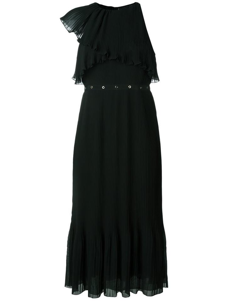 Giamba One Shoulder Mid Dress