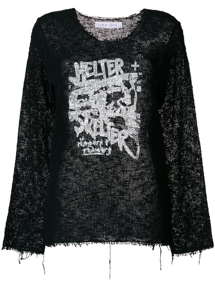 Iro Talat Longsleeved Sweatshirt - Black