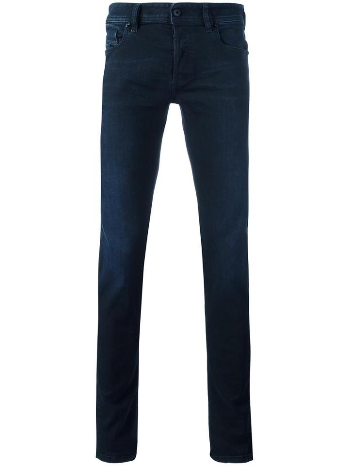 Diesel Stretch Skinny Jeans, Men's, Size: 31, Blue, Cotton/spandex/elastane