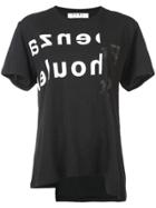 Proenza Schouler Split Logo T-shirt - Black